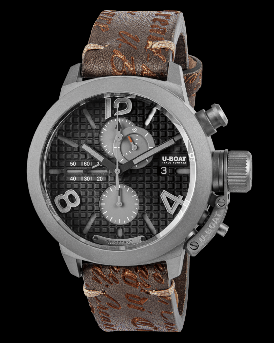 Review Replica U-BOAT CLASSICO 45 TITANIUM TUNGSTEN BLACK RIGHT HOOK 3005 watch